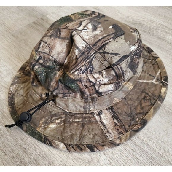 Cabelas Camo Bucket Hat Fishing Hunting 